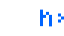 NFTh brand logo in uppercase and lowercase, where the letters NFT are white, and the letter h is blue