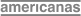 Logo da marca AMERICANAS em letras maiúsculas cinzas