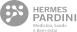 Logo da marca HERMES PARDINI em letras maiúsculas cinzas