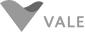 Logo da marca VALE em letras maiúsculas cinzas